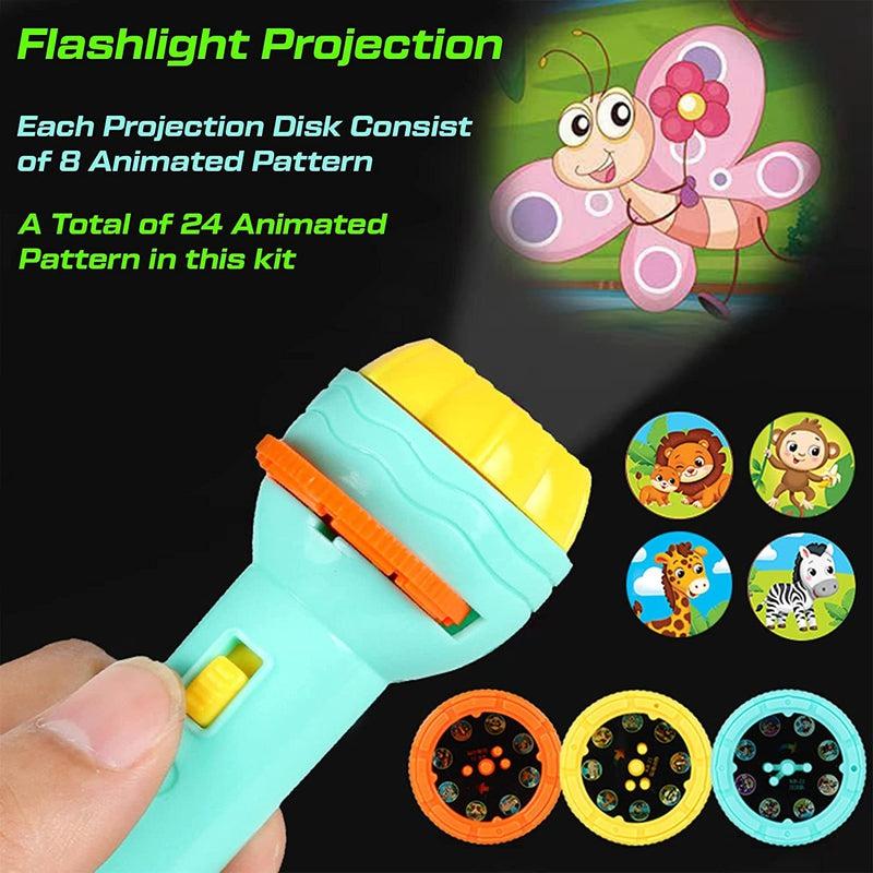 Slide Flashlight Torch – Educational Learning Kids Toy