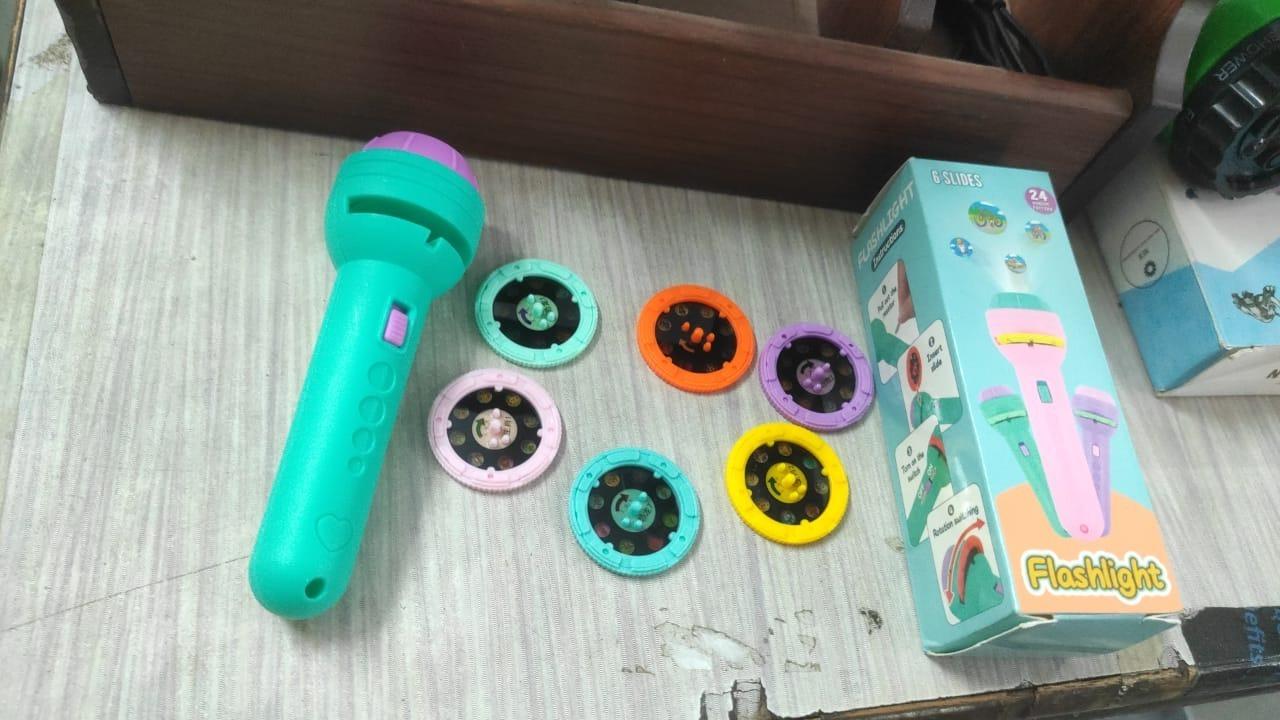 Slide Flashlight Torch – Educational Learning Kids Toy