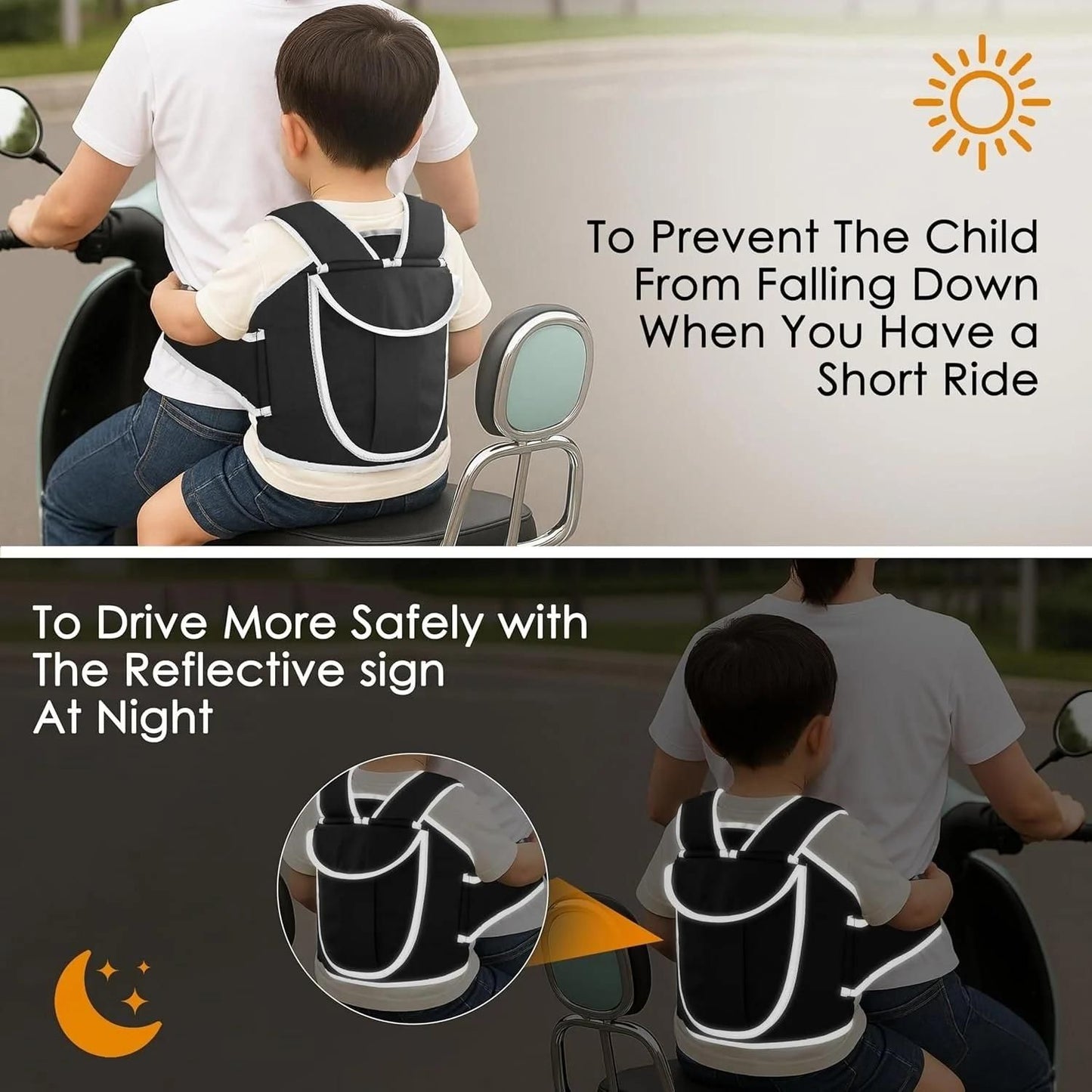 RideSafe Kids Motorcycle Safety Harness