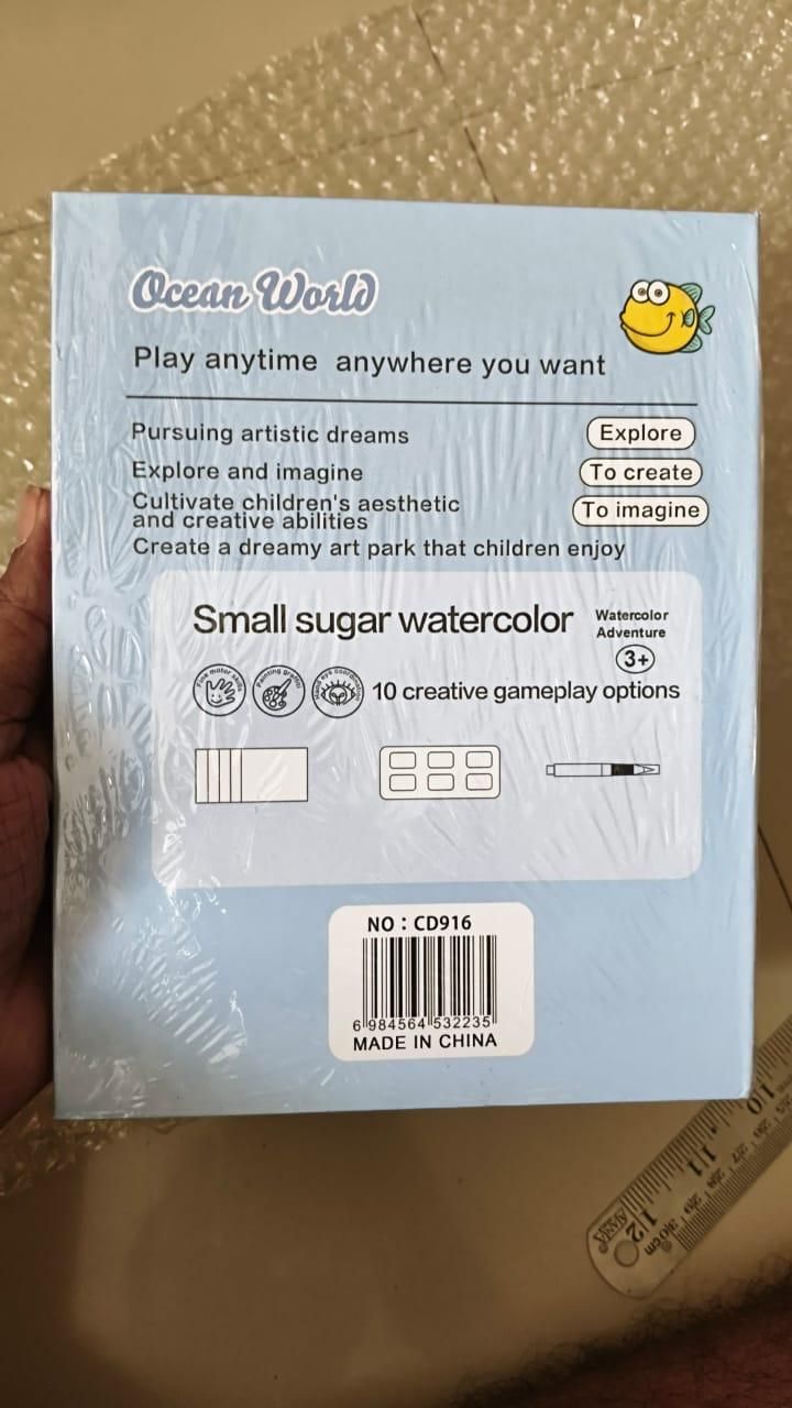 Portable Water Colour Book - Pack of 1